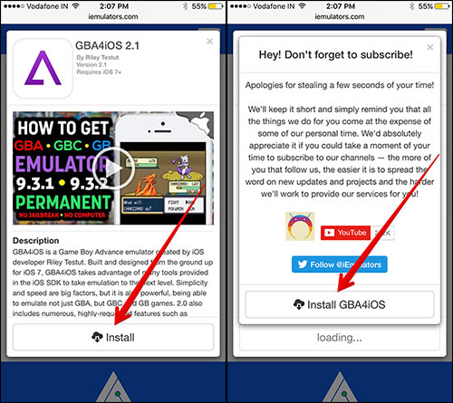 Cómo instalar GBA4iOS en iOS 12 para jugar al juego retro 6 Instalar GBA4iOS