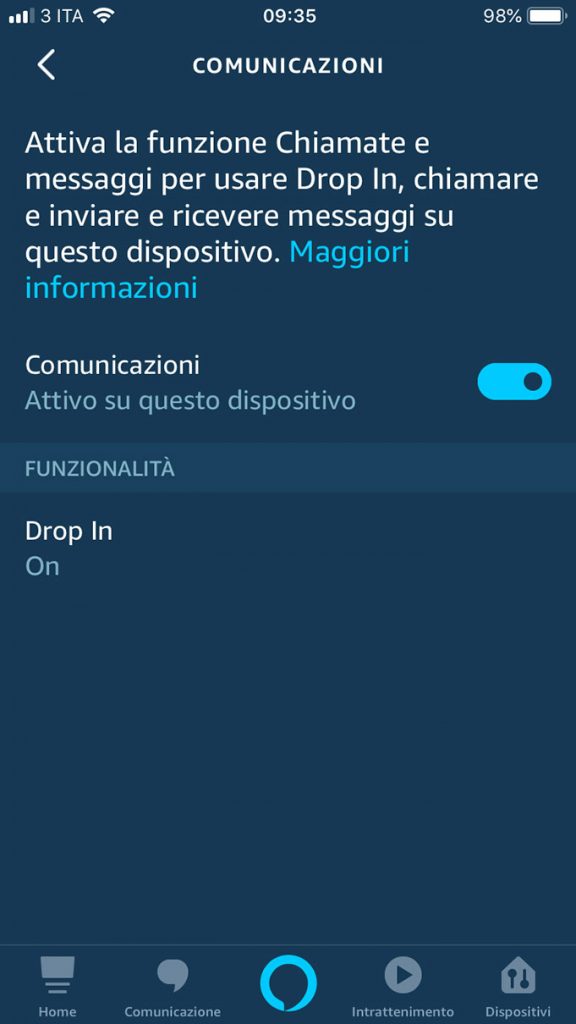 Utilice Amazon Alexa como intercomunicador 5 Activar llamadas de Alexa