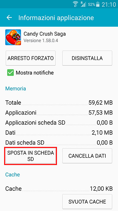 Mover aplicaciones en Android SD: 6 formas diferentes 2 Ir a la tarjeta SD