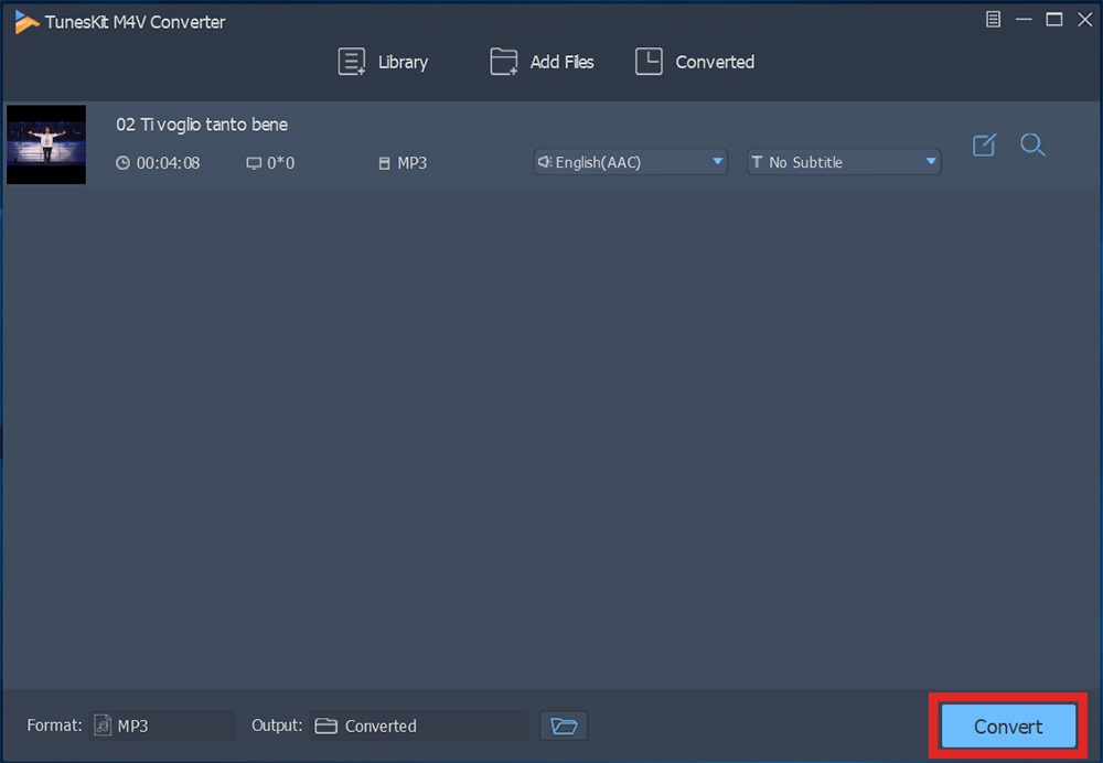 TunesKit DRM Media Converter: elimine DRM fácilmente 7 convertir archivos DMR