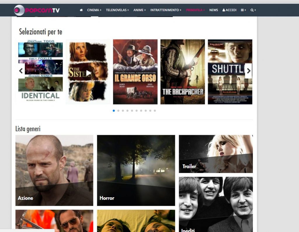Vea películas gratis sin registrarse 4 películas gratis