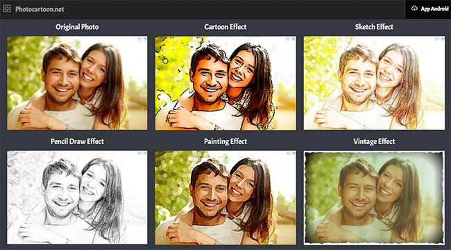Los mejores sitios para convertir fotos en dibujos animados 2 fotomult