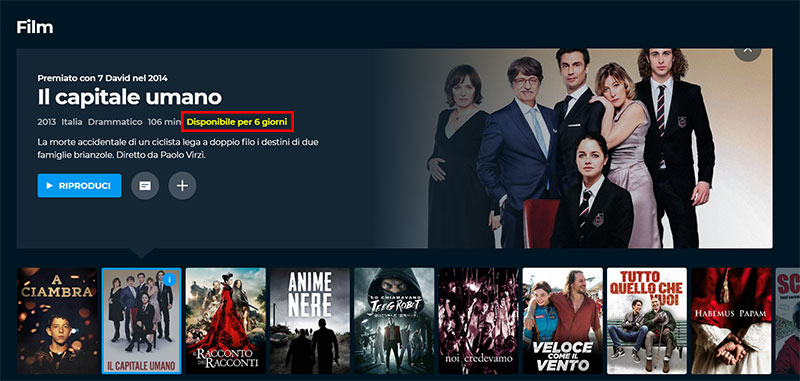 Cómo descargar videos de RaiPlay 6 una película sobre rappley está disponible