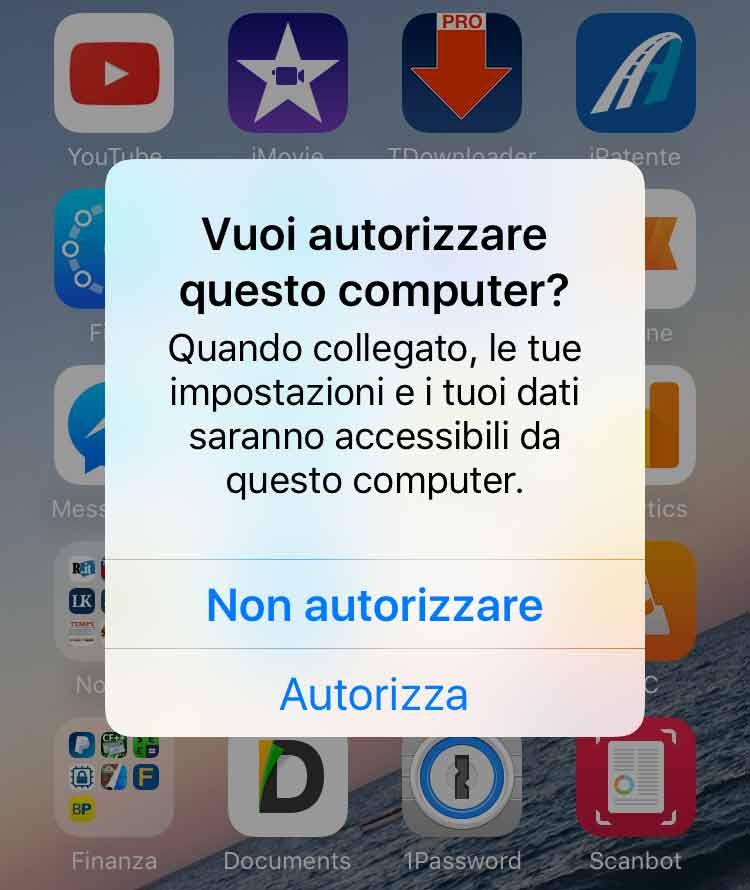 Cómo ver el iPhone en mi computadora 2 Autoriza tu computadora