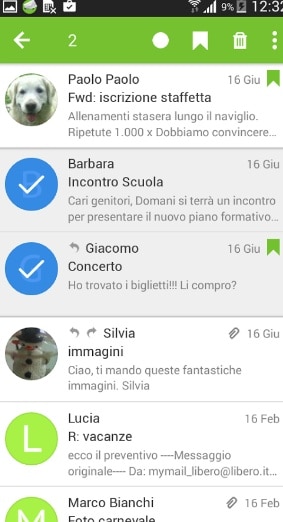 Configurar el correo móvil Libero en Android 6 Configurar el correo móvil Libero en Android