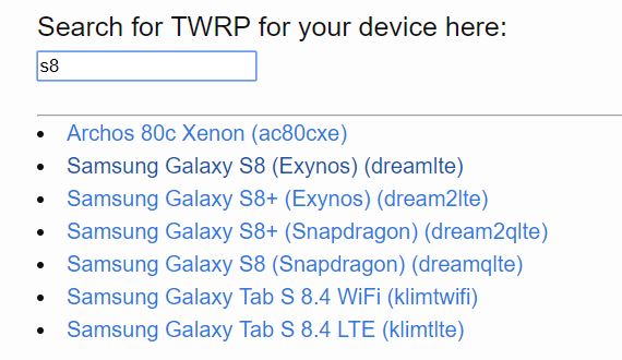 Cómo flashear TWRP en cualquier teléfono inteligente 4 Recuperación flash TWRP