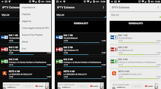 Aplicación IPTV Extreme IPTV extrema