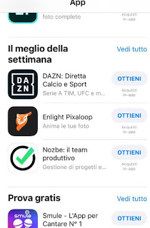 en la aplicación iOS