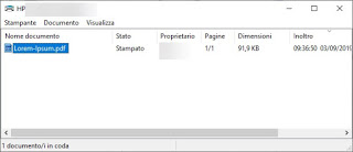 Documentos impresos