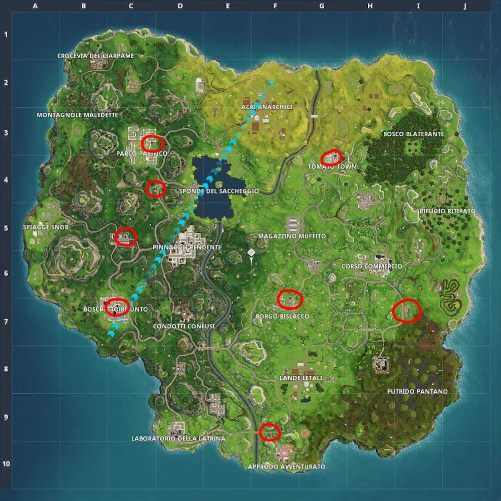 Fortnite: dónde encontrar repostaje (mapa) | Guía