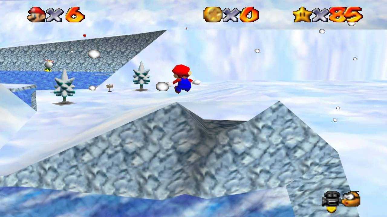 Super Mario 64: cómo encontrar todas las estrellas de Snow Earth