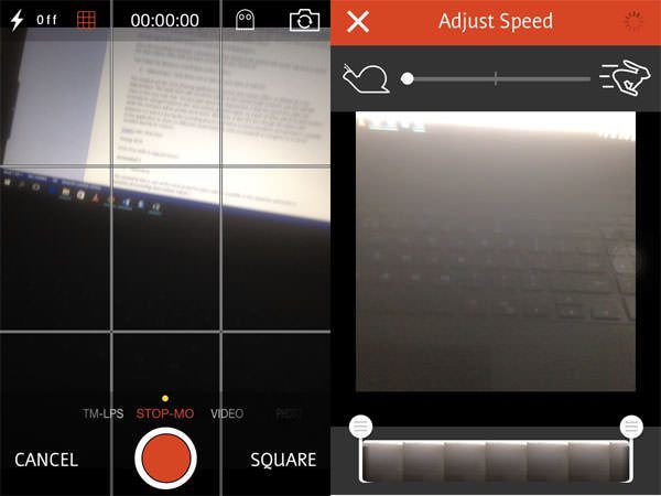 Aplicación para hacer videos en cámara lenta (cámara lenta)