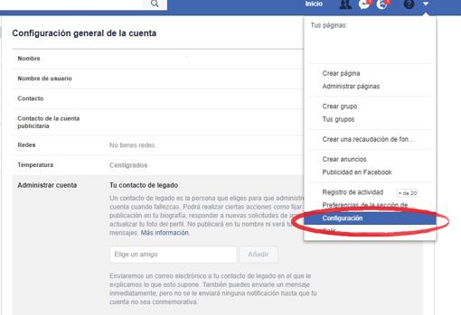 Cómo darse de baja de Facebook y eliminar su perfil