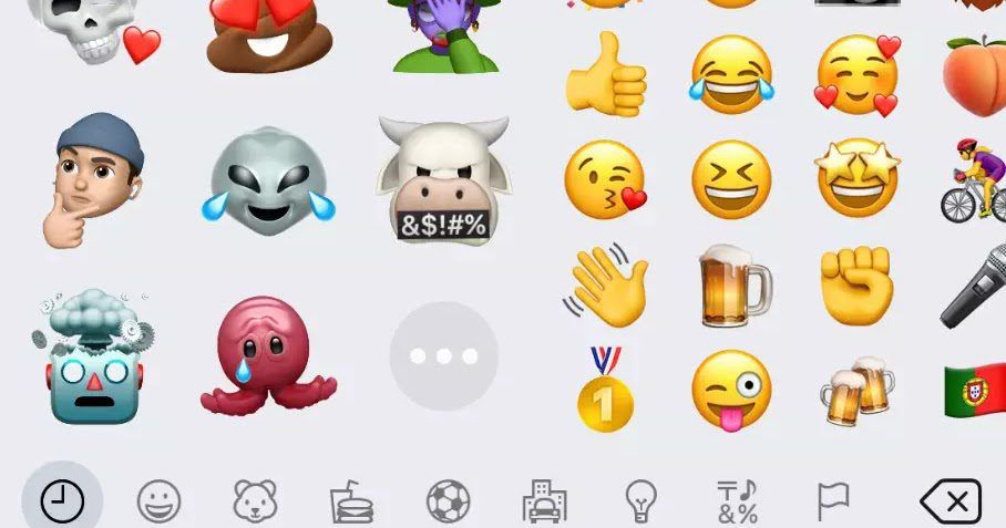 Cómo enviar Memoji y Animoji desde WhatsApp para Android