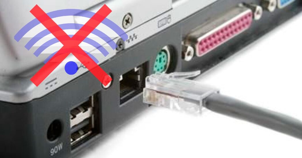 desactive wi fi si su computadora esta conectada a traves de ethernet