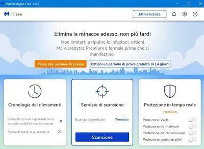 Escaneo gratuito de malware con Malwarebytes 4 para PC