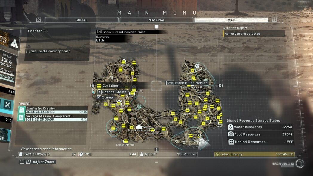 Metal Gear Survive: Cómo escalar Guía