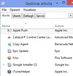 quitar programas del inicio de windows