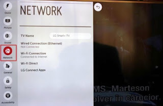 Televisores inteligentes con wifi conexión inalámbrica a la televisión
