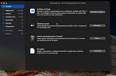 espacio para mac