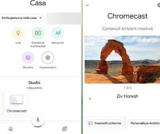 Duplicación de Chromecast Pantalla Chromecast