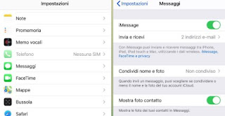 Activa iMessage