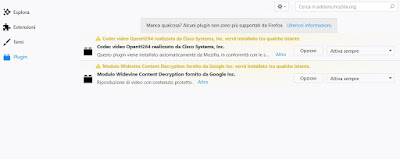Complementos de Firefox opciones2