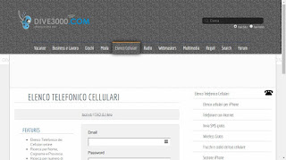 Sitio web de Dive3000 buceo3000