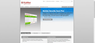 Escaneo de Seguridad Plus de McAfee McAfee