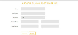 Mapeo de puertos Fastgate Puertos rápidos