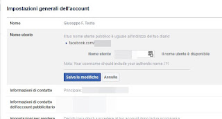Nombre de usuario de Facebook Nombre de usuario de Facebook