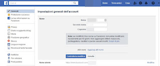 cambio de nombre de facebook Cambio de nombre