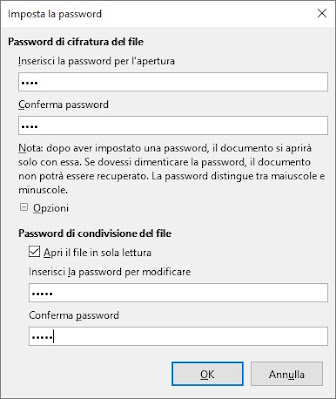 Protección contra manipulaciones de LibreOffice Cambios en LibreOffice