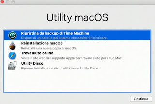 recuperación mac Restauracion
