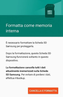 formato SD memoria interior