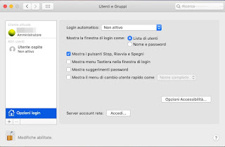 Inicio de sesión automático en Mac