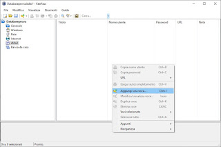 Nueva entrada de Keepass Nueva entrada