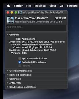 Aplicaciones con eGPU Aceleración de gráficos