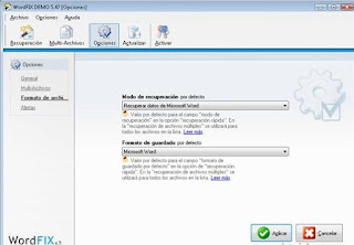 Aplicación WordFIX arreglo de palabras