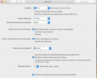 menú general Menú compartido en Mac