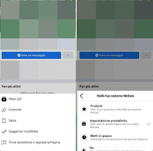 Dejar de seguir una página de Facebook Página de bloqueo