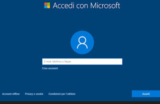 Iniciar sesión en la cuenta fuera de línea Cuentas fuera de línea
