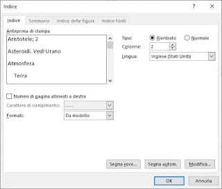 índice de palabras Índice