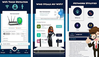 Aplicación de inspección de Wi-Fi inspector wifi