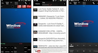 Karaoke móvil Winlive Aplicación móvil Winlive Karaoke