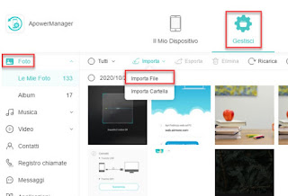 administrador de Android