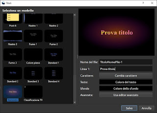Nombres de OpenShot tiro abierto
