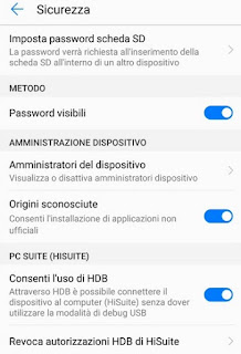 android fuentes desconocidas Origen desconocido