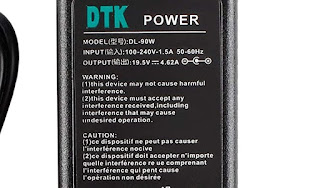 Salida para cargador de notebook Energia electrica