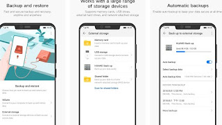 Copia de seguridad de las aplicaciones de Huawei Copias de seguridad de Huawei